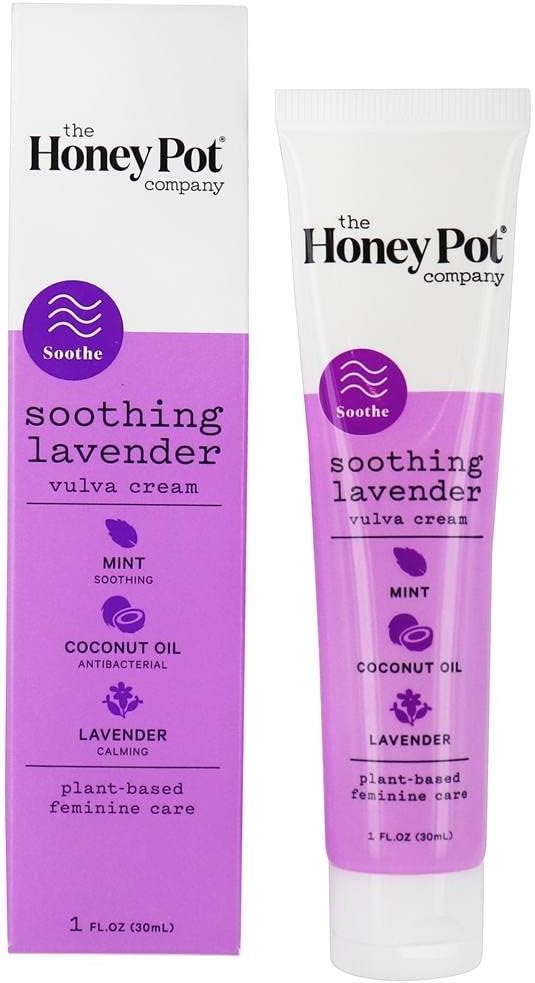 THE HONEY POT COMPANY SOOTHING LAVENDER VULVA CREAM