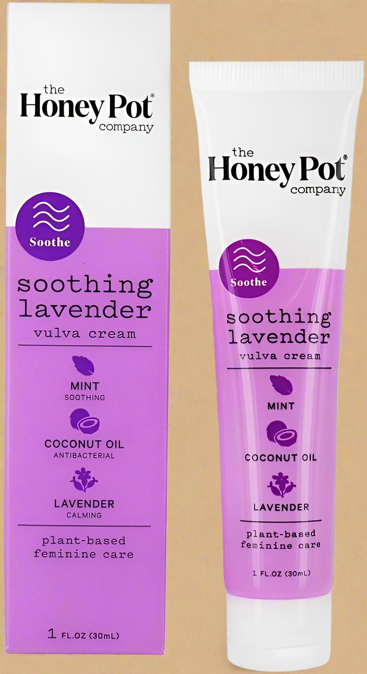 THE HONEY POT COMPANY SOOTHING LAVENDER VULVA CREAM