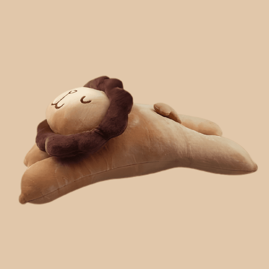 Lion Plush Toy Pillow – Short Style Soft Stuffed Animal (10"–14") - COLO