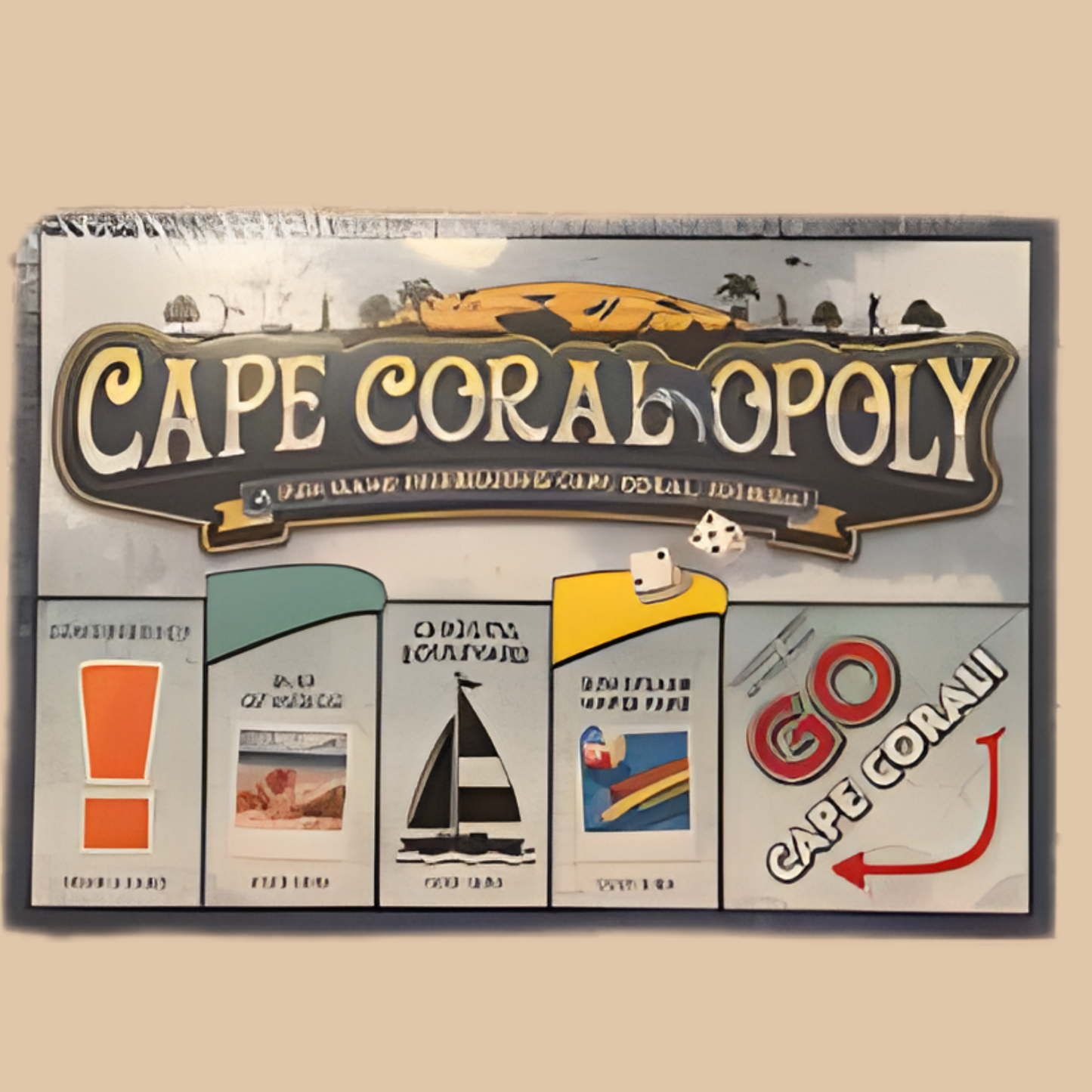 Cape Coral-opoly! Special Edition Monopoly Game