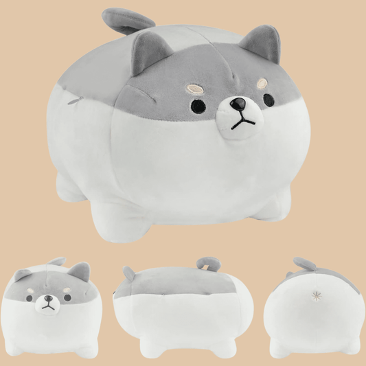 Shiba Inu Plush Dog Pillow – Kawaii Corgi Stuffed Animal Toy - COLO