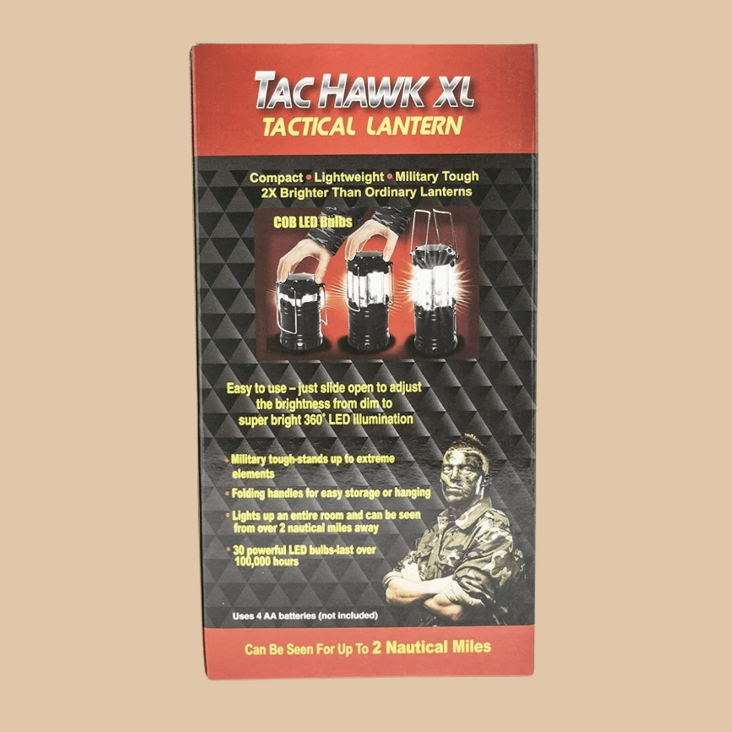 American Direct THXL-12 Tac Hawk Lantern - COLO