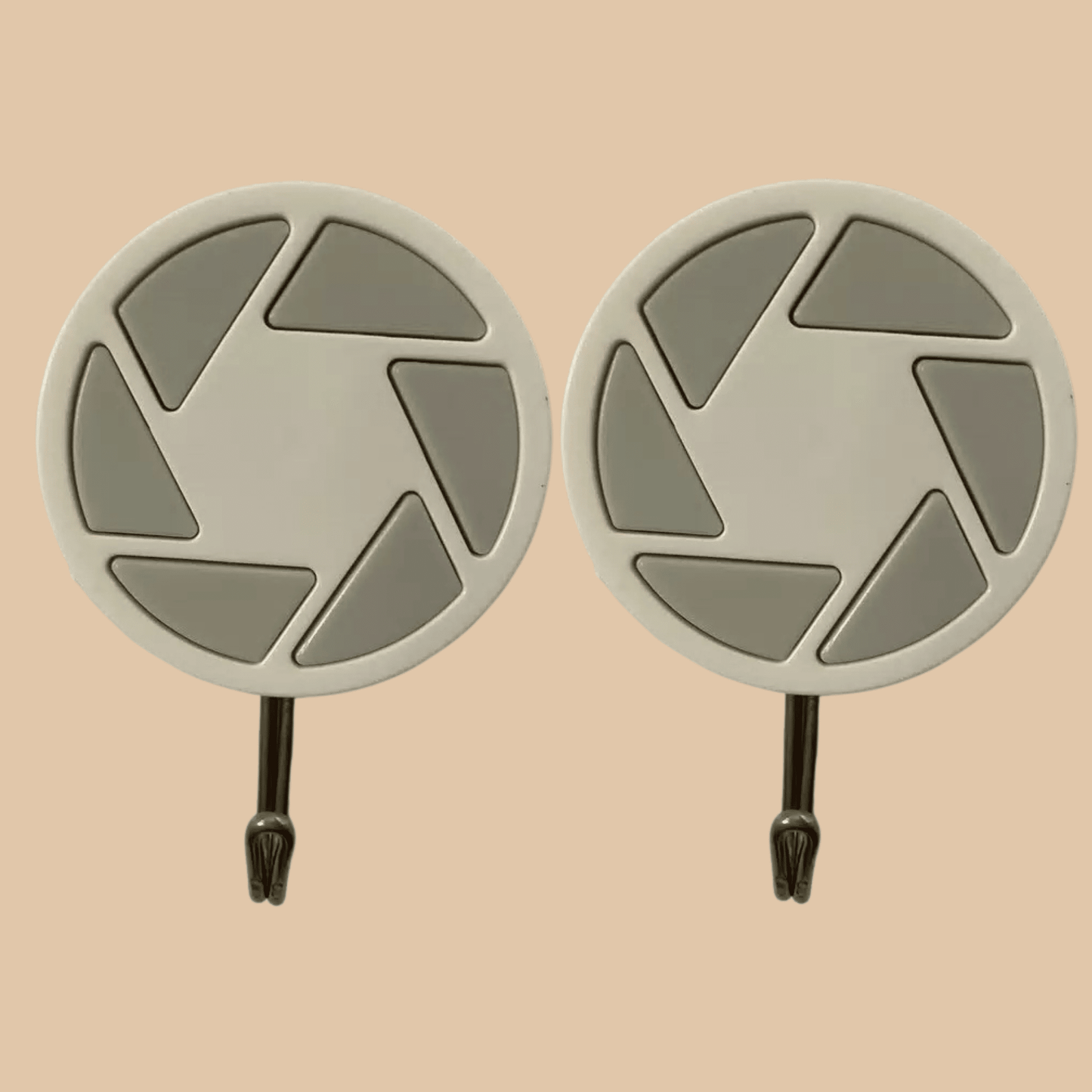 Boho Circle Shaped Hooks 2pcs - COLO
