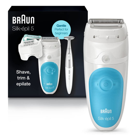 Braun Silk-épil 5 Epilator – White/Blue