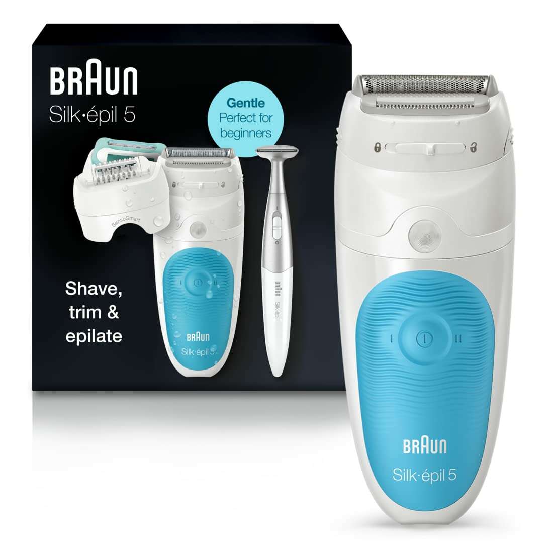 Braun Silk-épil 5 Epilator – White/Blue - COLO