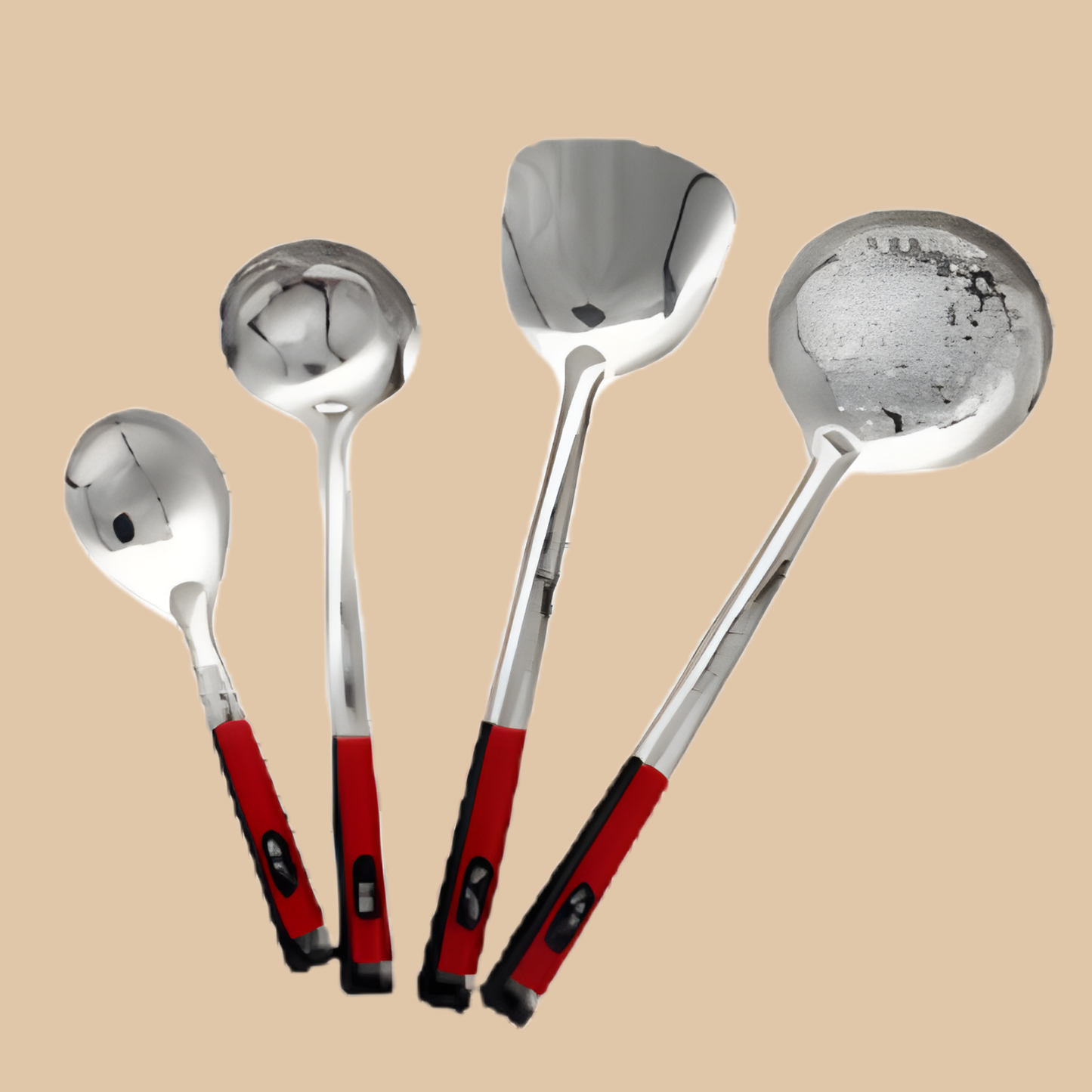Stainless Steel Kitchen Utensils Set 4 Piece