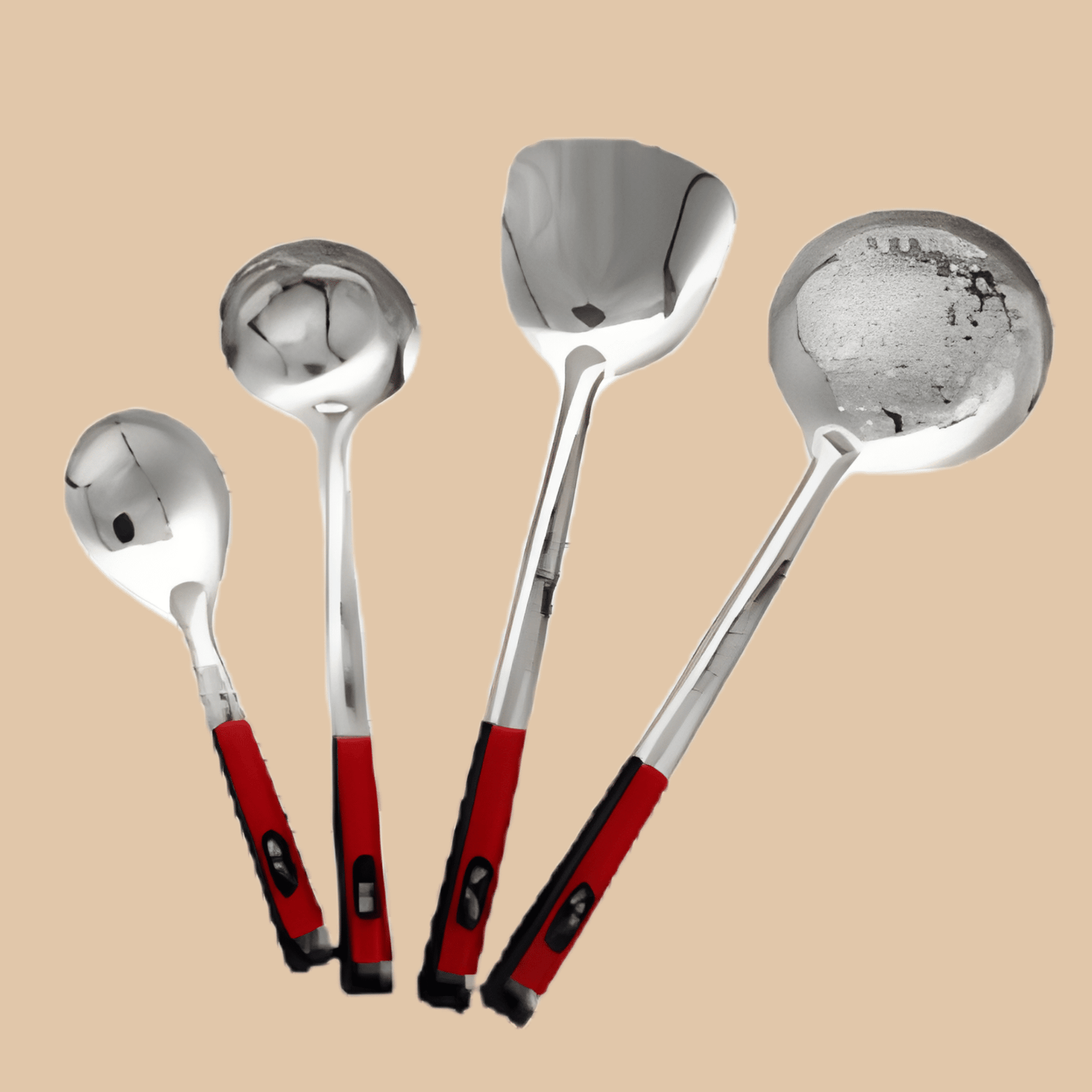 Stainless Steel Kitchen Utensils Set 4 Piece - COLO