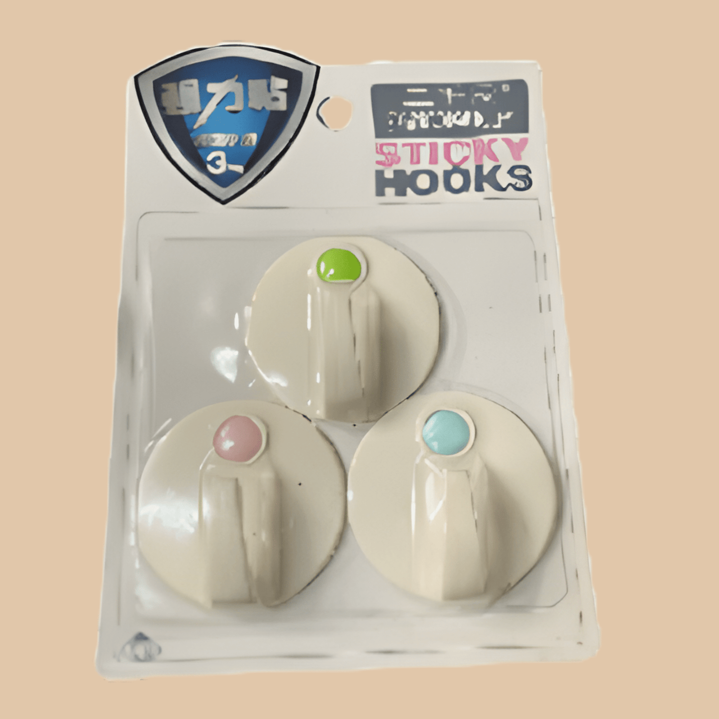 Boho White Hooks 3pcs - COLO