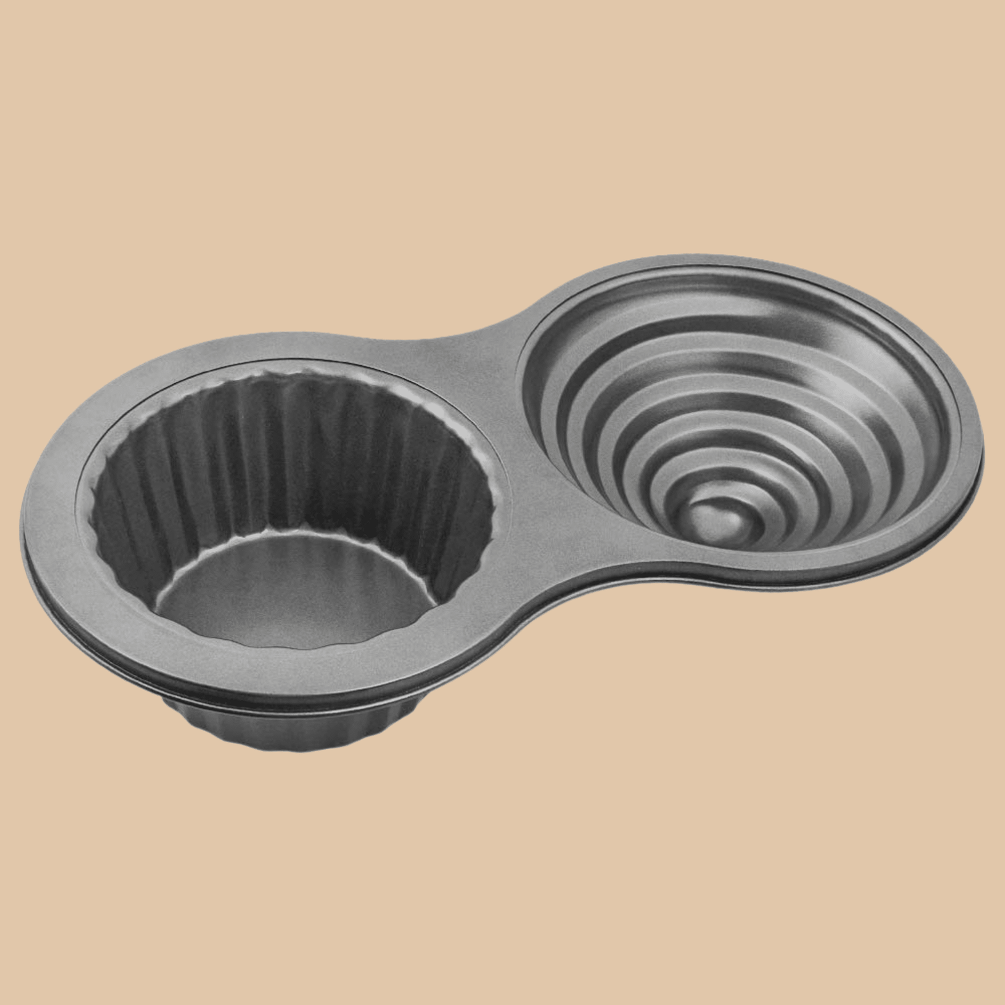 Fox Run Nonstick Giant Cupcake Pan - COLO