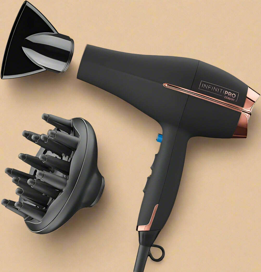 Infiniti Pro by ConAir 1875 Watt Hair Dryer - Salon Styler Professional AC Motor - COLO