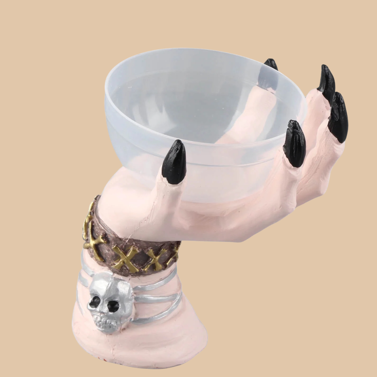 Witch Hands Snack & Candy Bowl Stand