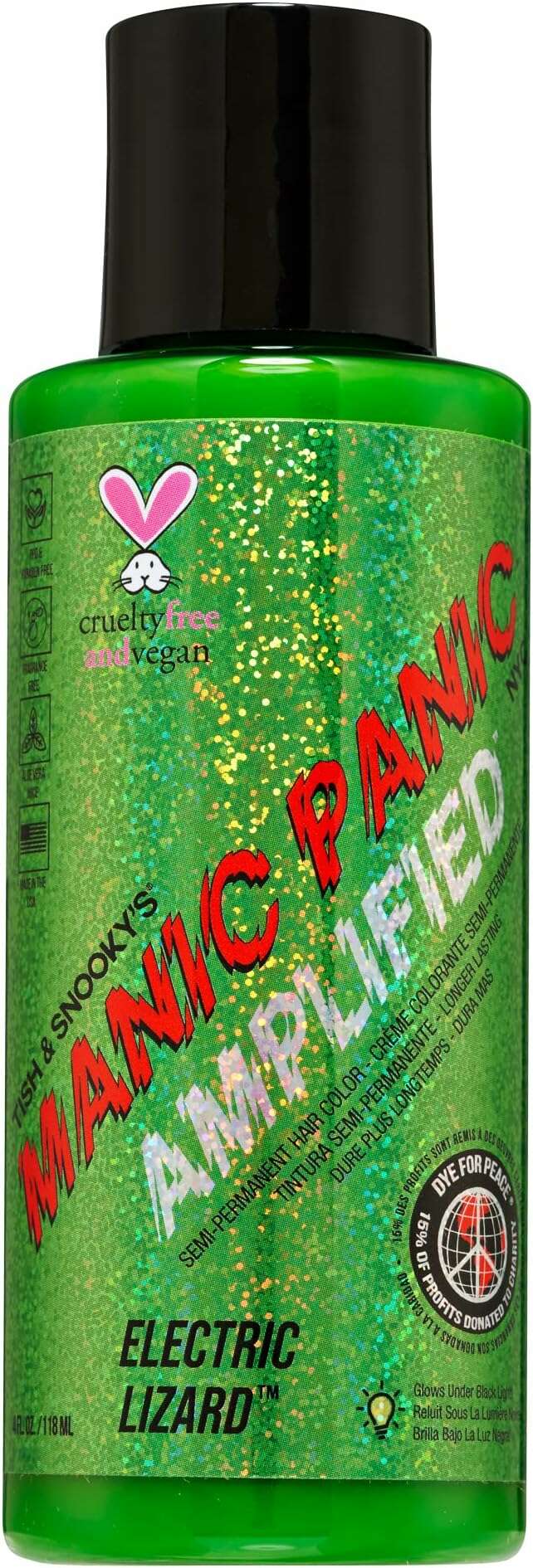 Tish & Snooky's Manic Panic Amplified™ – Electric Lizard (Green) - COLO