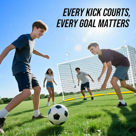 Patiassy Soccer Goal Net with Training Target & Carry Bag - COLO