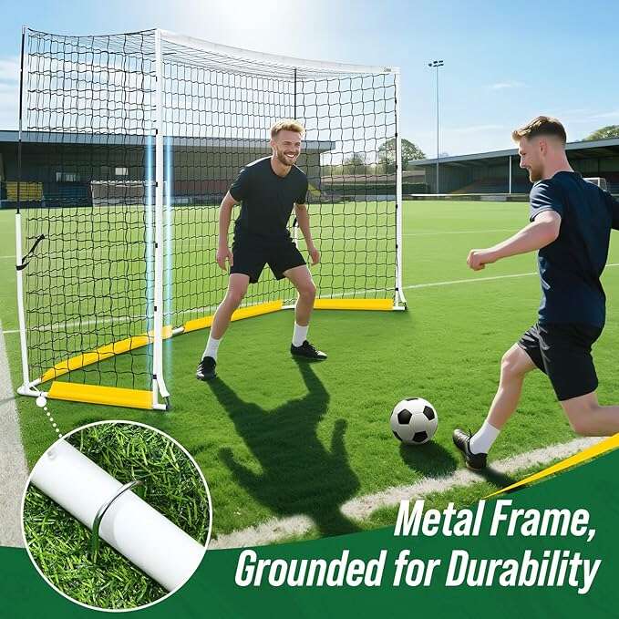 Patiassy Soccer Goal Net with Training Target & Carry Bag - COLO
