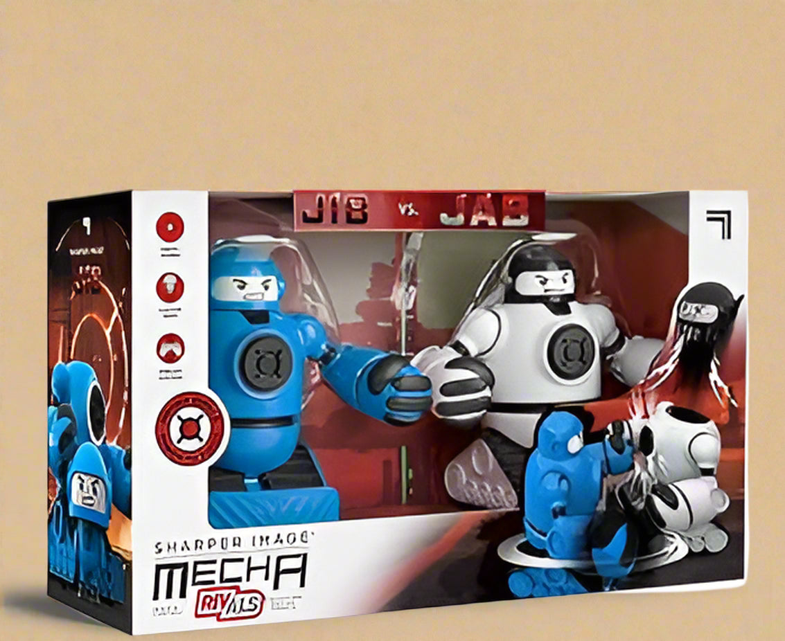 Sharper Image Mecha Rivals – 2-Pack Remote Control Battle Robots with Ejector Seats, Lights & Sounds