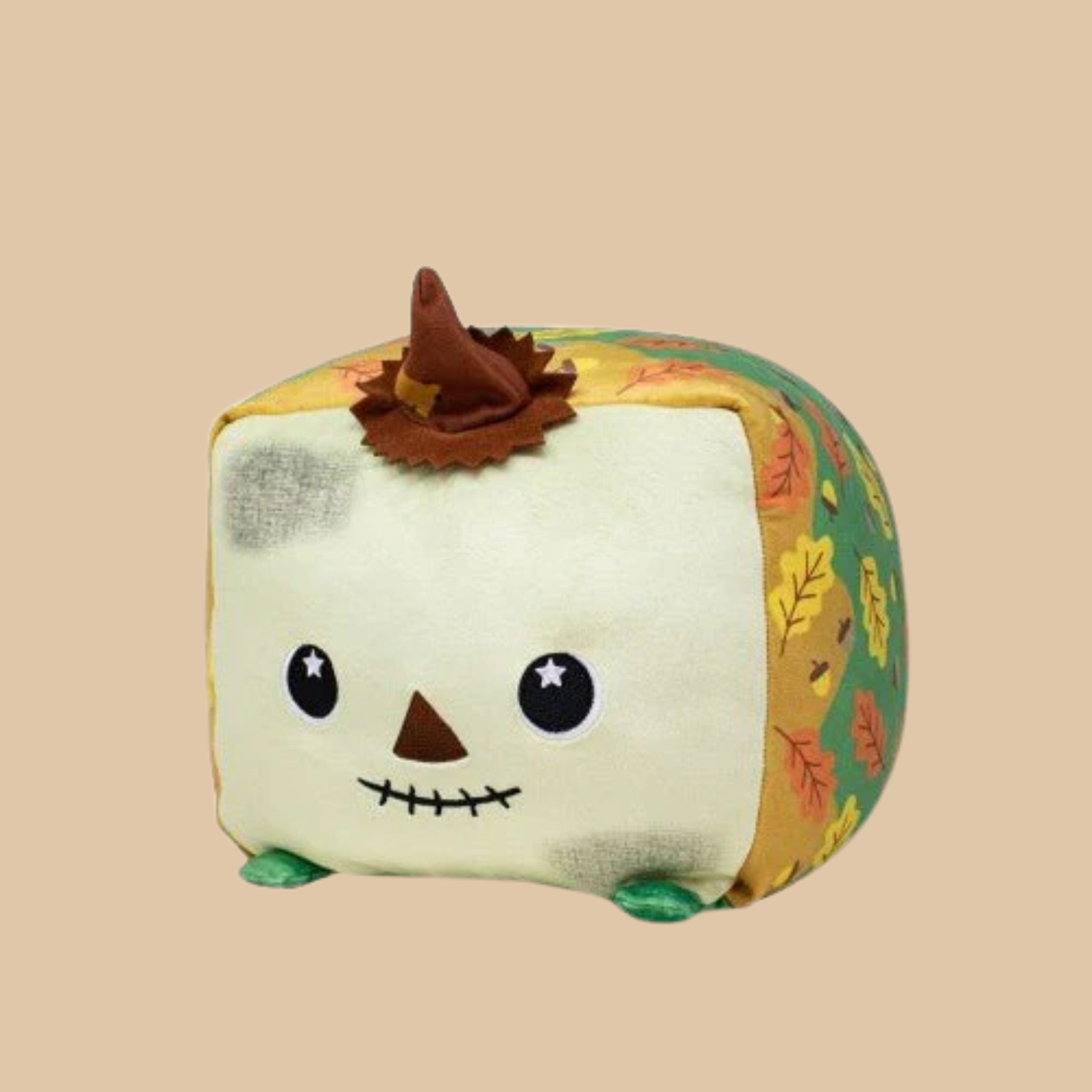 Moosh Moosh Plus Scarecrow Squish Pillow Stuffed 8" x 10"