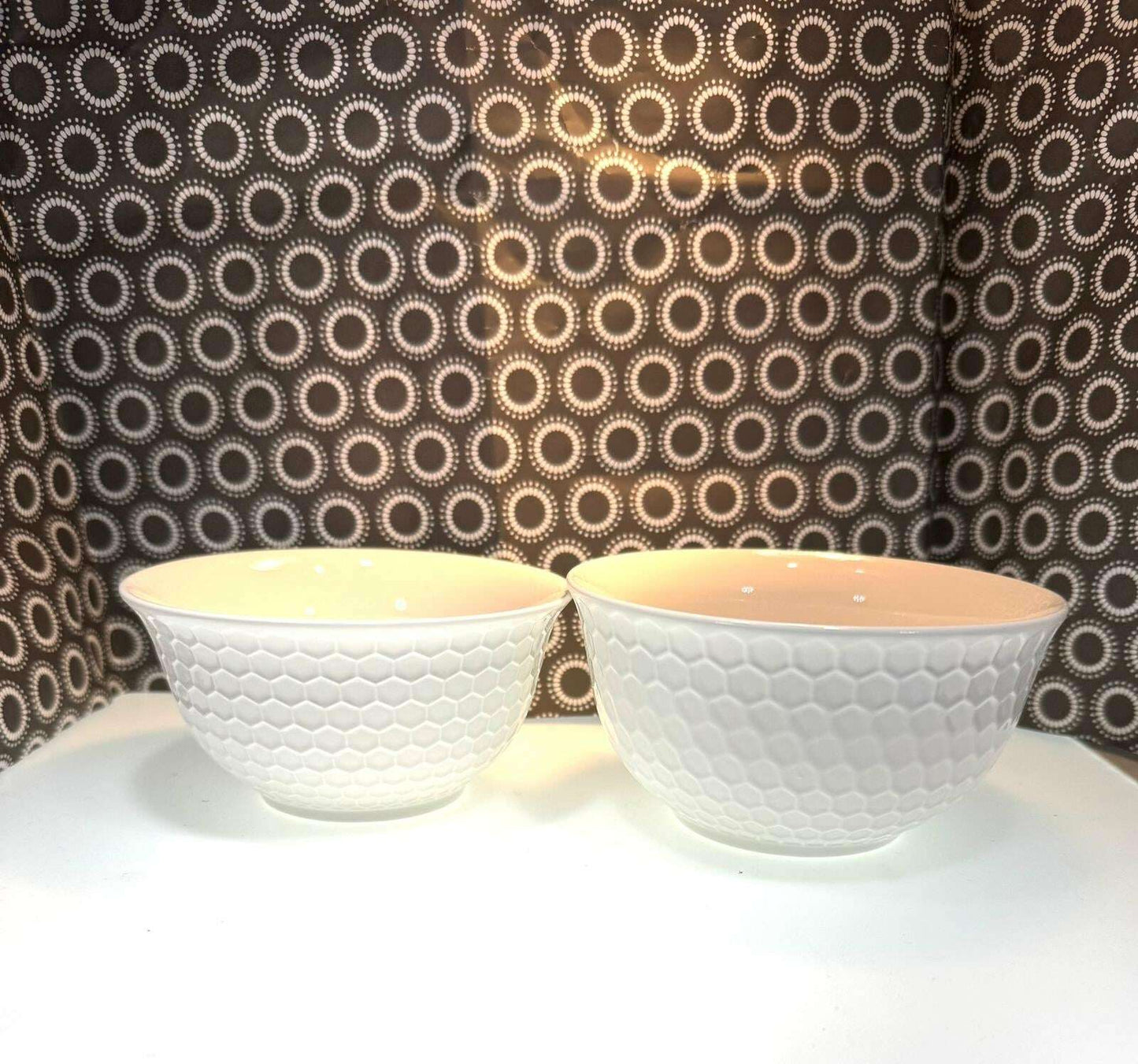 Set of 2 Ceramic Art Deco bowls - COLO