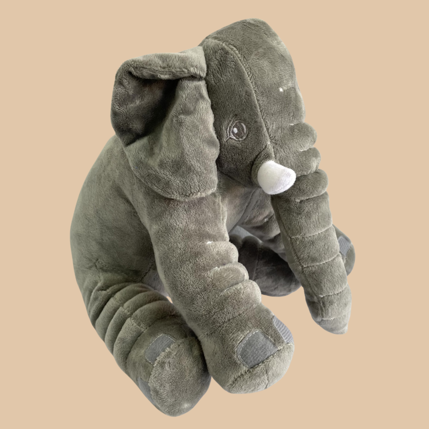 Elephant Plush Toy Pillow – Large Cuddly Stuffed Animal (18"–24")
