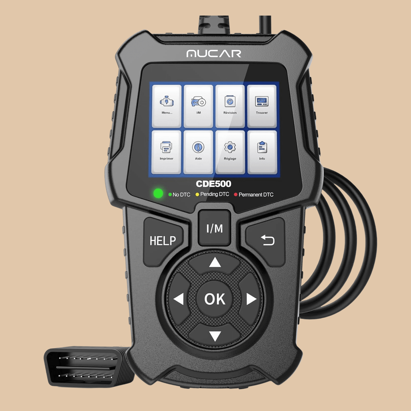 MUCAR CDE500 Engine Fault OBD2 Scanner - COLO