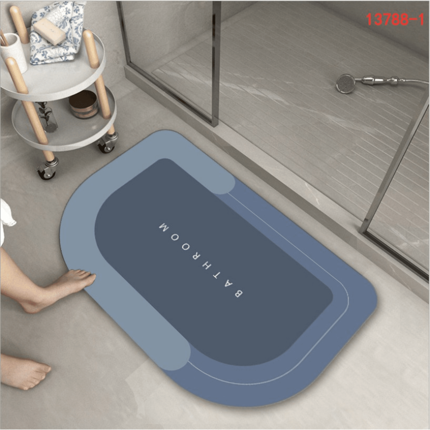 Quick-Dry Water Absorbent Floor Mat - COLO