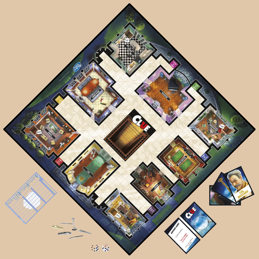 Clue Board Game, Mystery Game for Kids