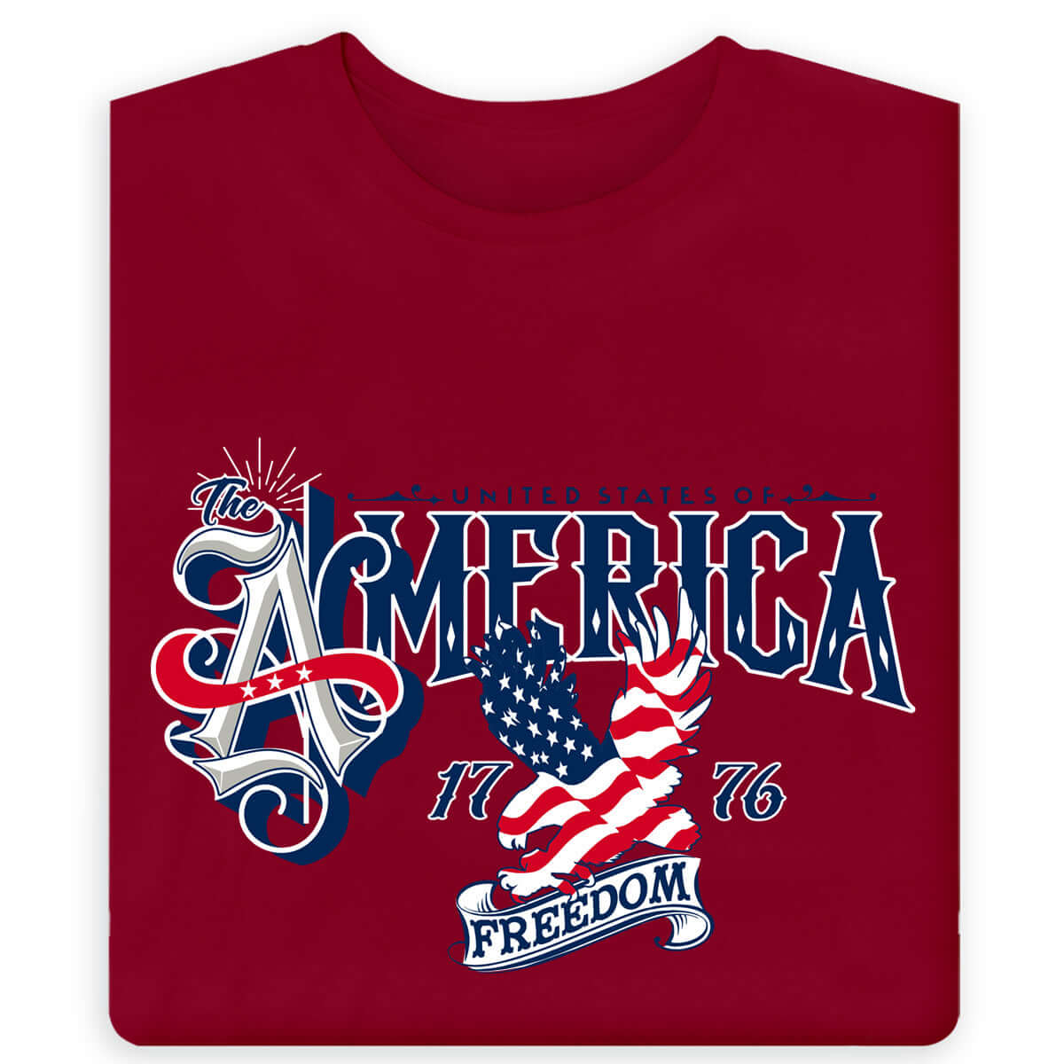 Men's Eagle America Freedom 1776 T-Shirt
