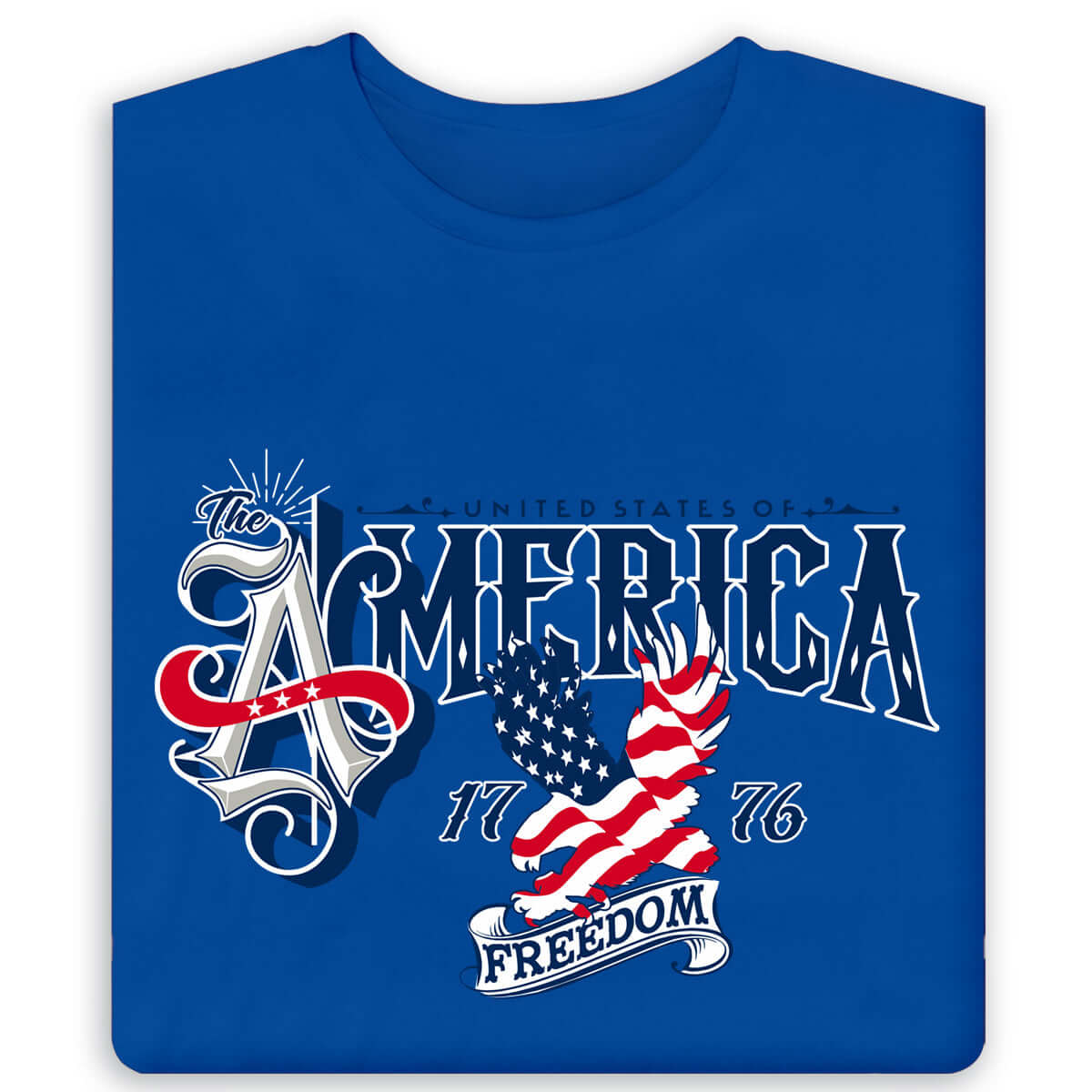 Men's Eagle America Freedom 1776 T-Shirt