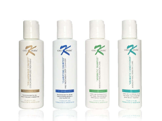 Individual Keratin Trial Kit Collection – Mini Pro Treatment Sets by Koko Keratin - COLO