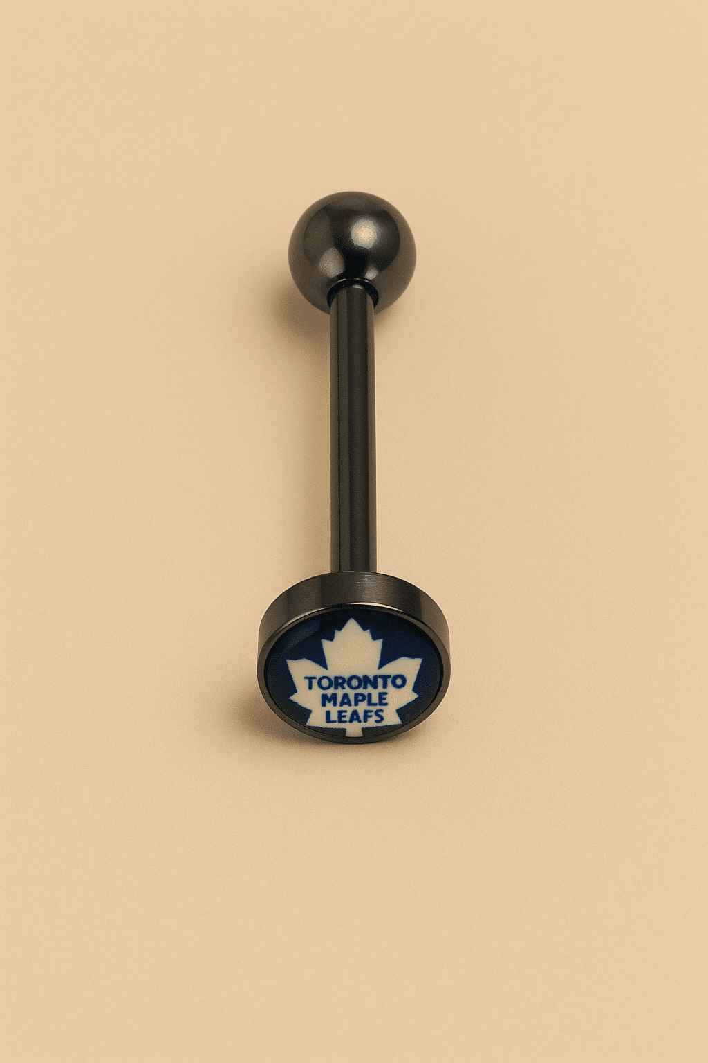 Toronto Maple Leafs stainless steel ear plugs - COLO