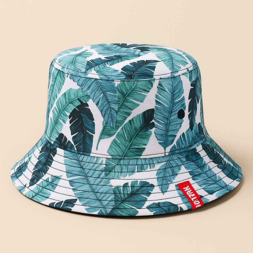 Tropic Wave Unisex Floral Bucket Hat - COLO