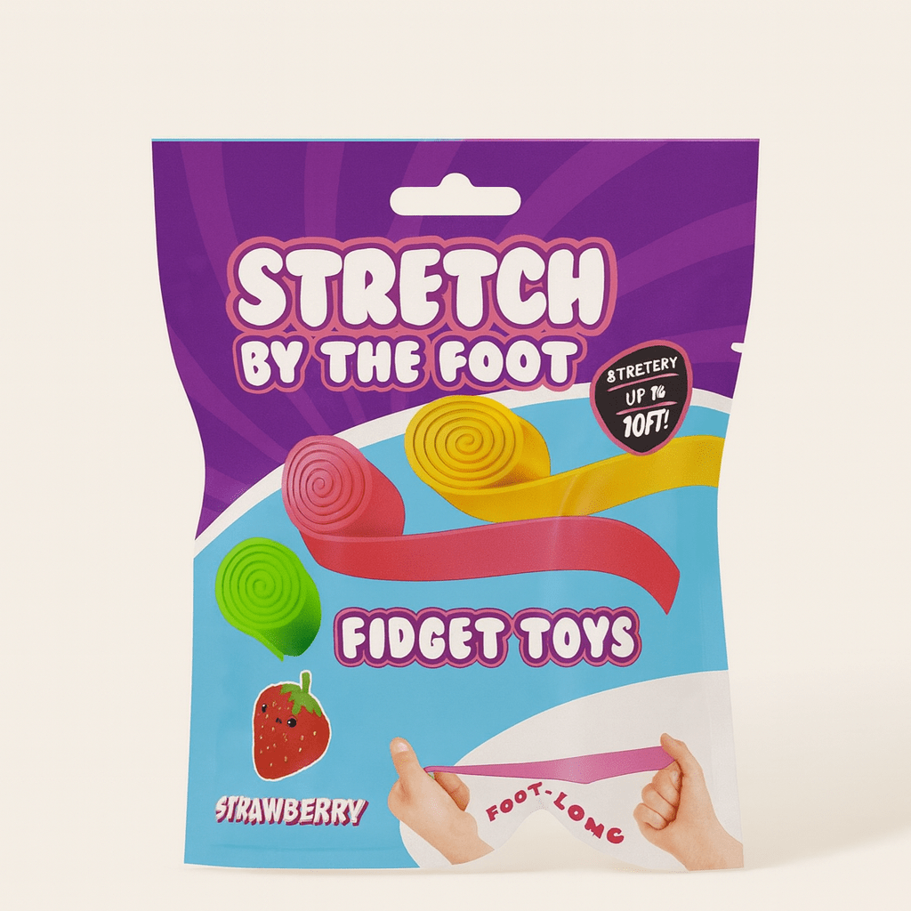 Stretch By The Foot Strawberry-Scented Sensory Toy - COLO