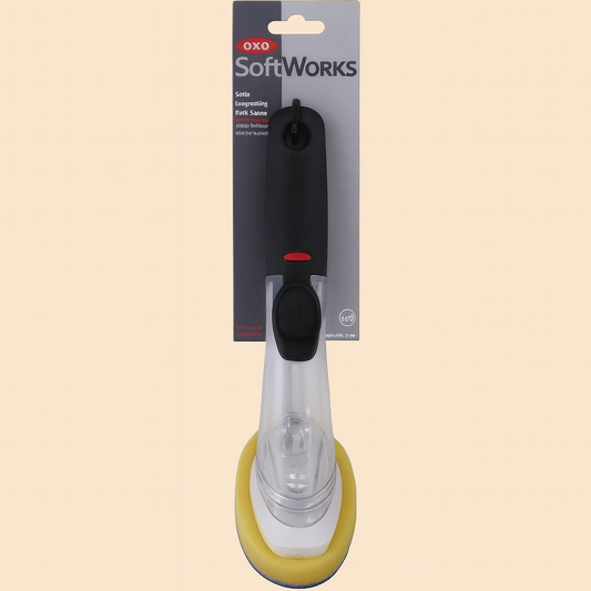 OXO SoftWorks Soap Dispensing Dish Scrub – 10"