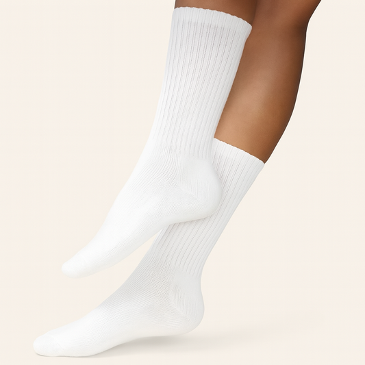 Hanes Men’s Cushion Crew Socks with Odor Protection