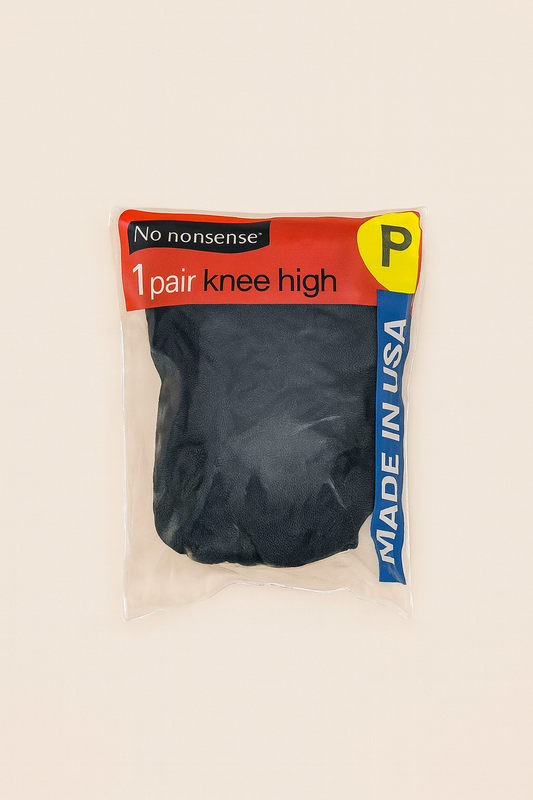 No Nonsense Knee High Socks – 3 Pack (2 Coffee, 1 Midnight Black)