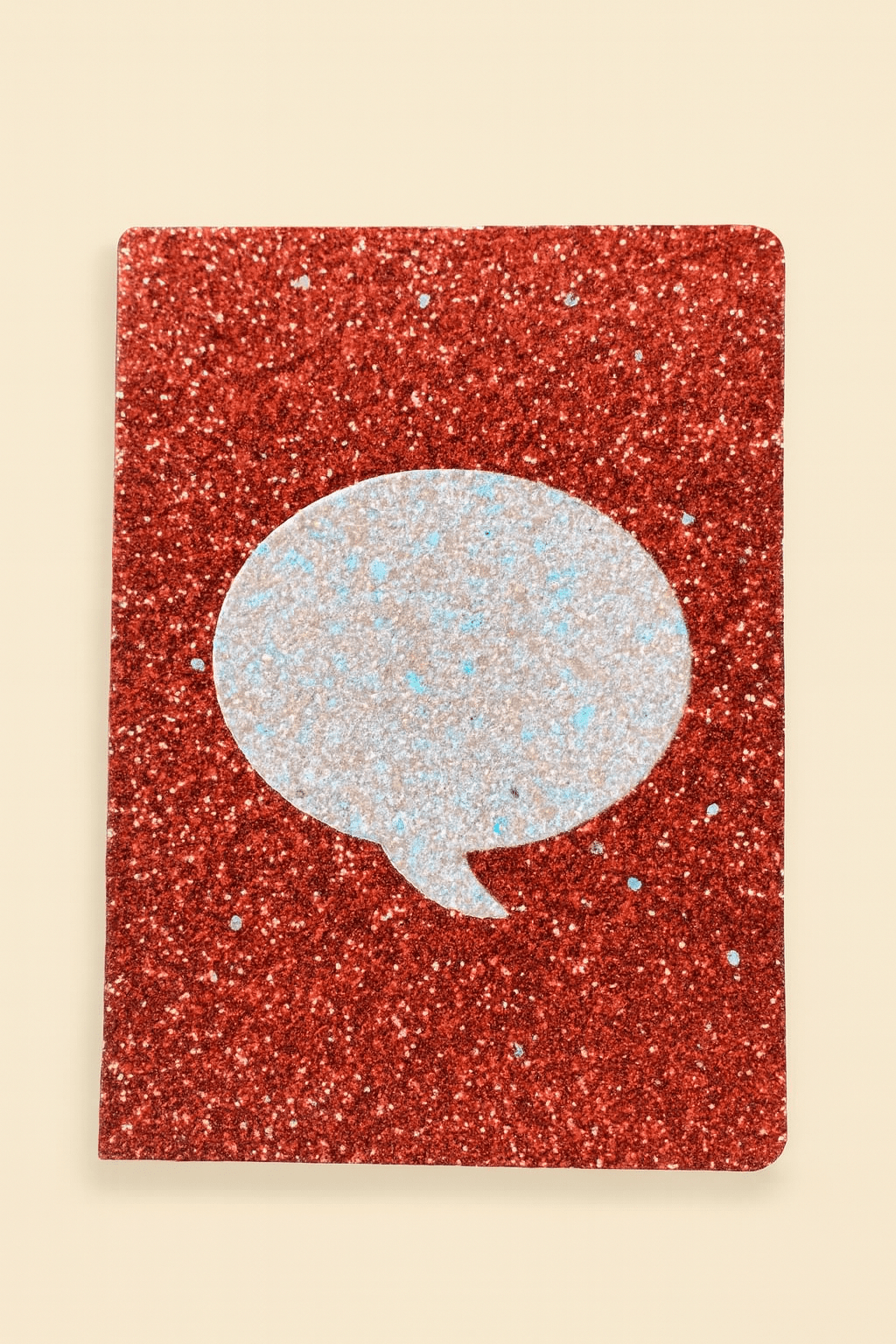 Markings Sparkle Blank Journal – 200 Pages, 6" x 8.25" - COLO
