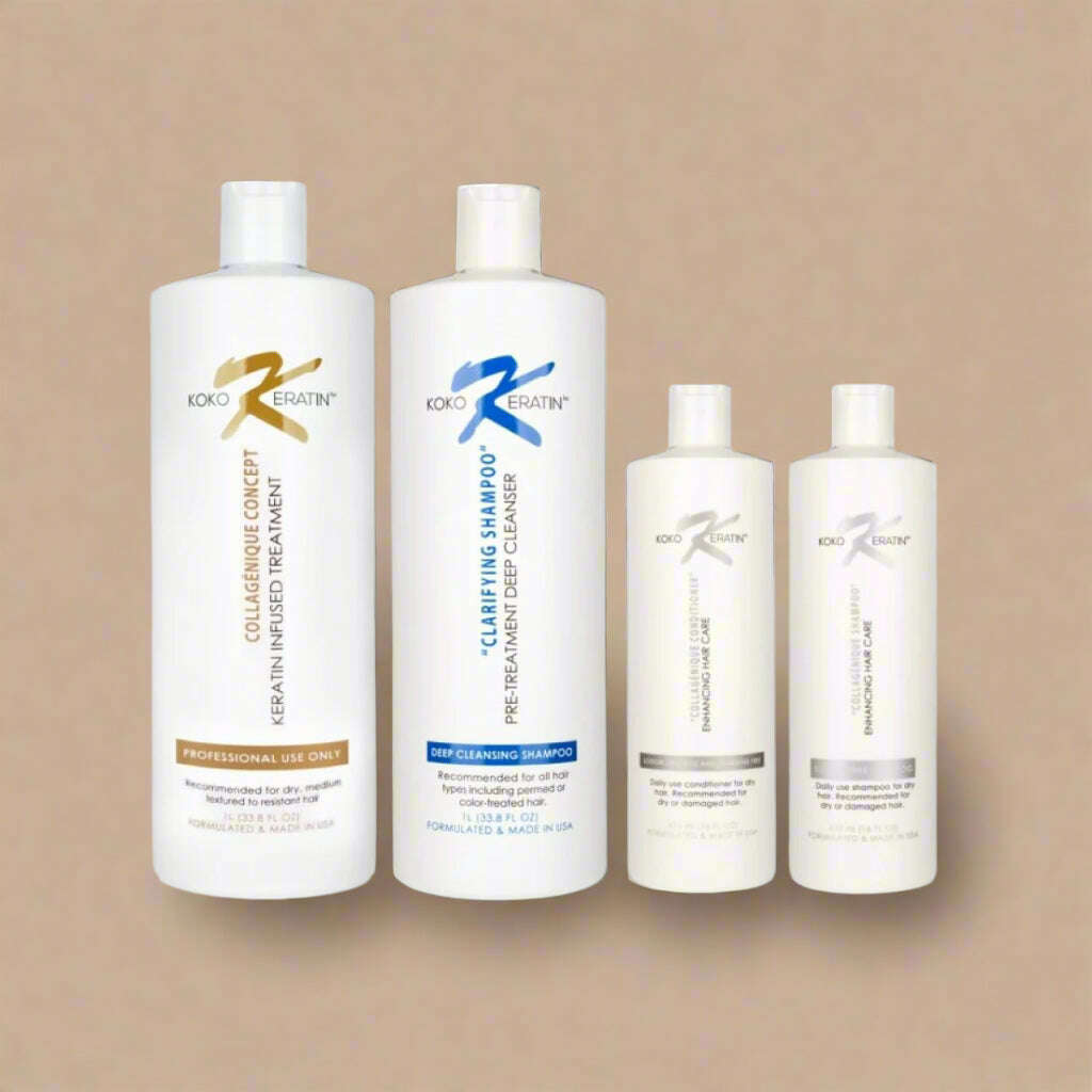 Koko Keratin Collagènique Package – Complete Hair Restoration System - COLO