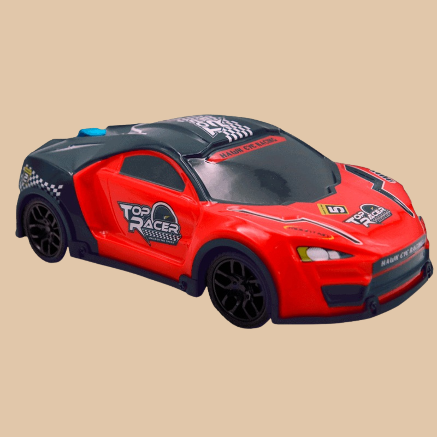 HST RC Light & Fast Remote Control Car – Color Red