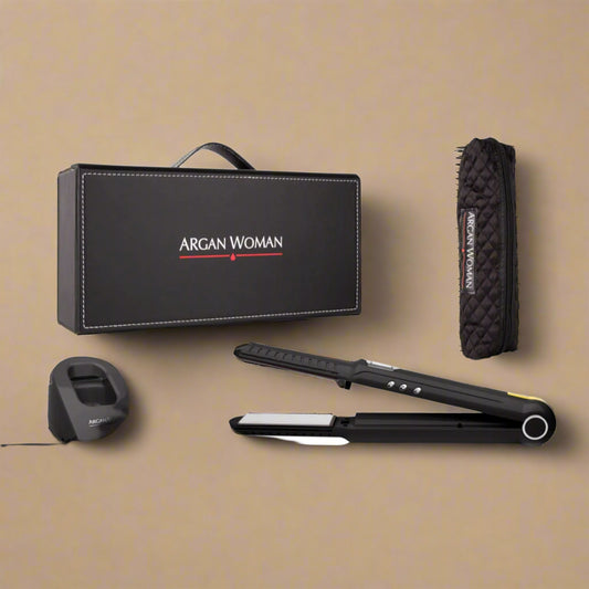 Cordless Straightener Pro by Argan Woman (available in Pink and Black)