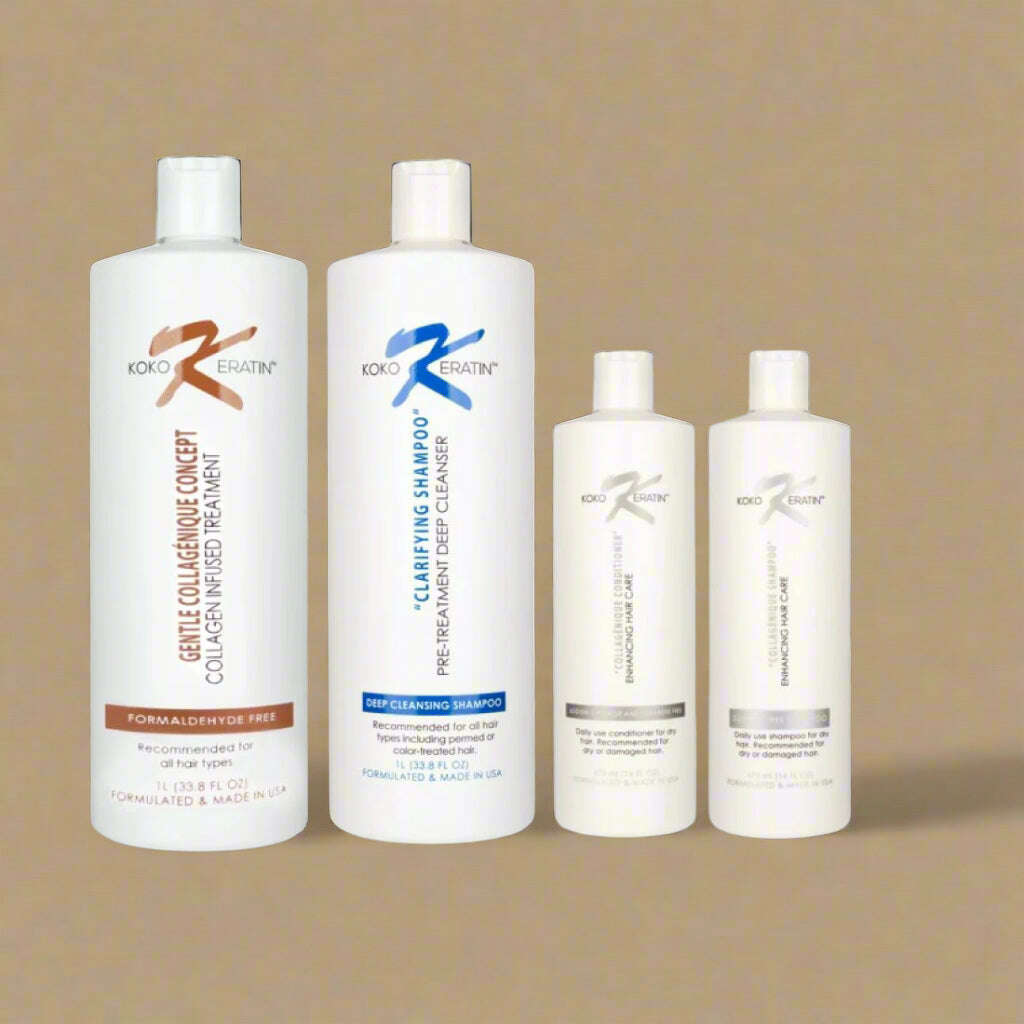 Koko Keratin Gentle Collagènique Package – Formaldehyde-Free System - COLO