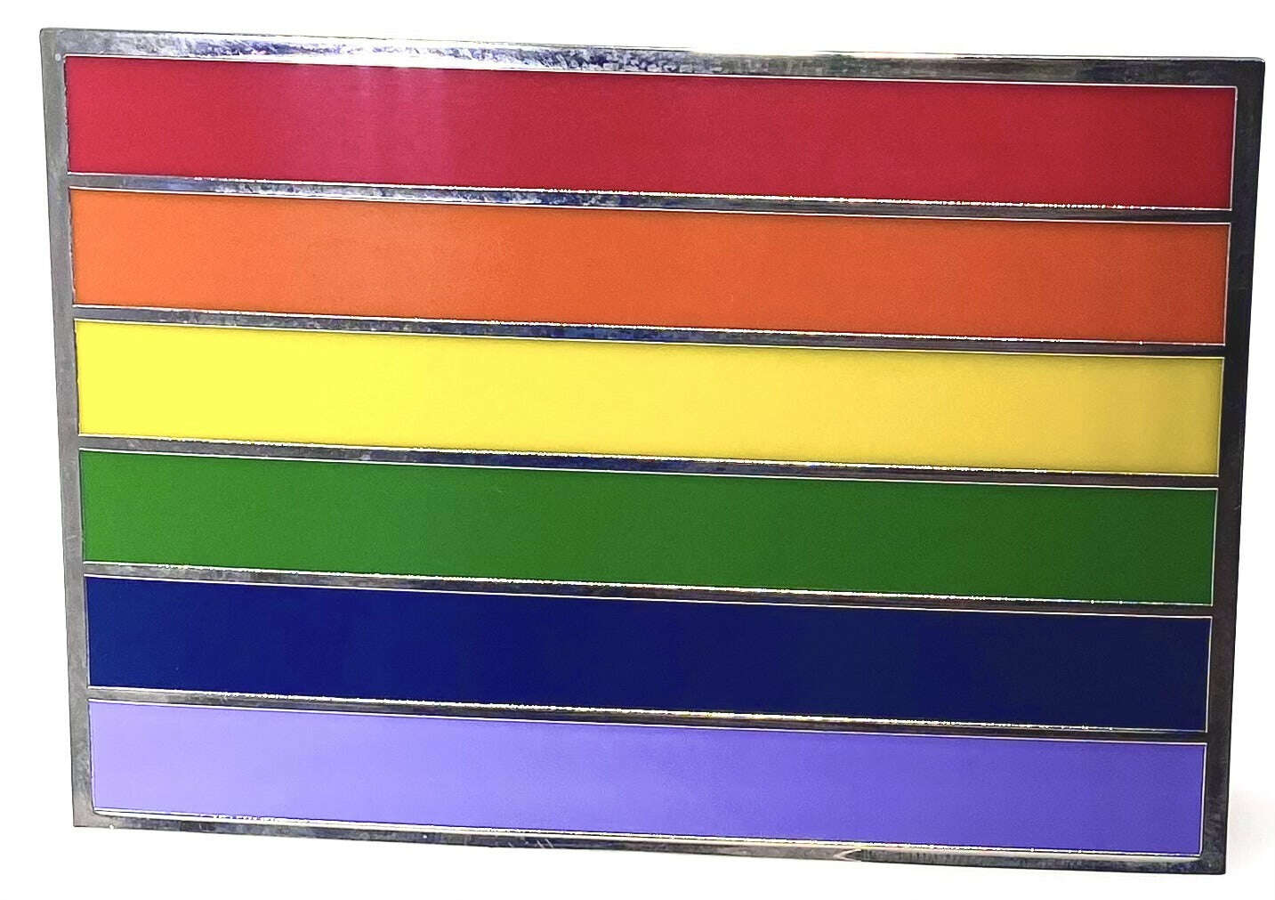 Rainbow Pride Flag Belt Buckle - COLO