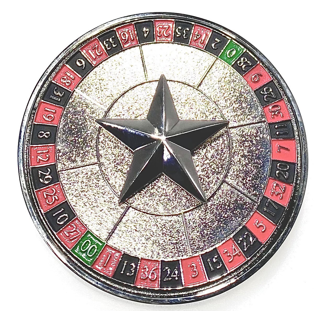Roulette Wheel Belt Buckle