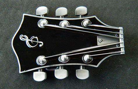 Guitar Headstock Belt Buckle - COLO