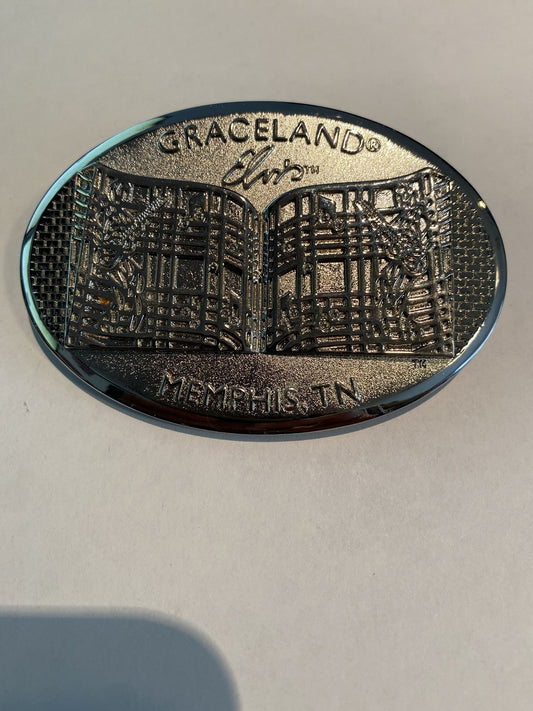 Graceland Elvis Presley Buckle