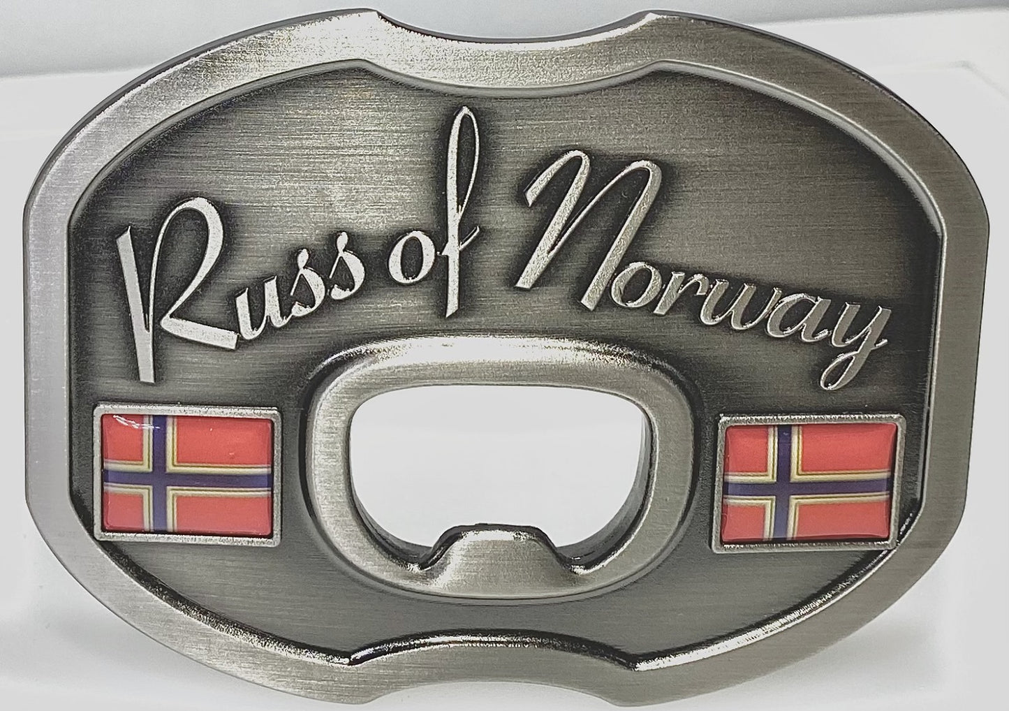 Russ of Norway Bottle Opener Belt Buckle