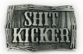 Shit Kicker Belt Buckle - COLO