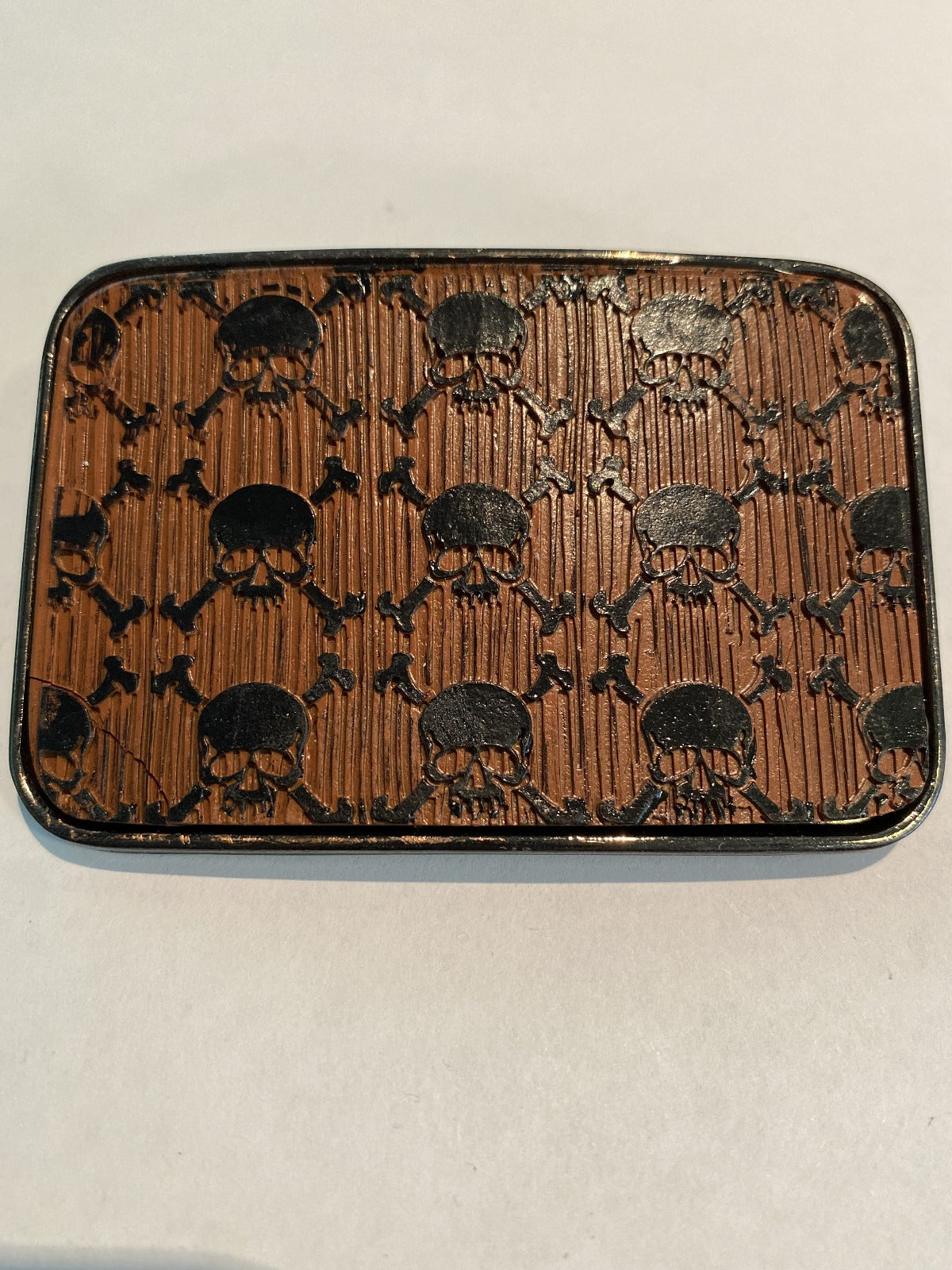 Skull and Crossbones Pattern Buckle