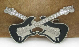 Double Electric Guitar Buckle - COLO