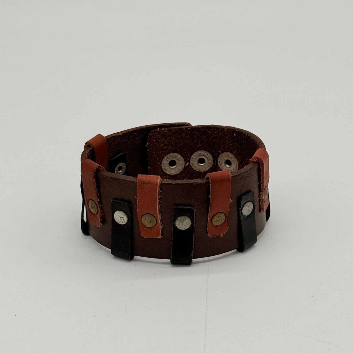 Nomad Link Braided Leather Bracelet - COLO