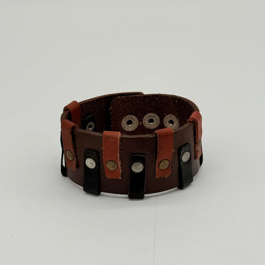 Nomad Link Braided Leather Bracelet - COLO