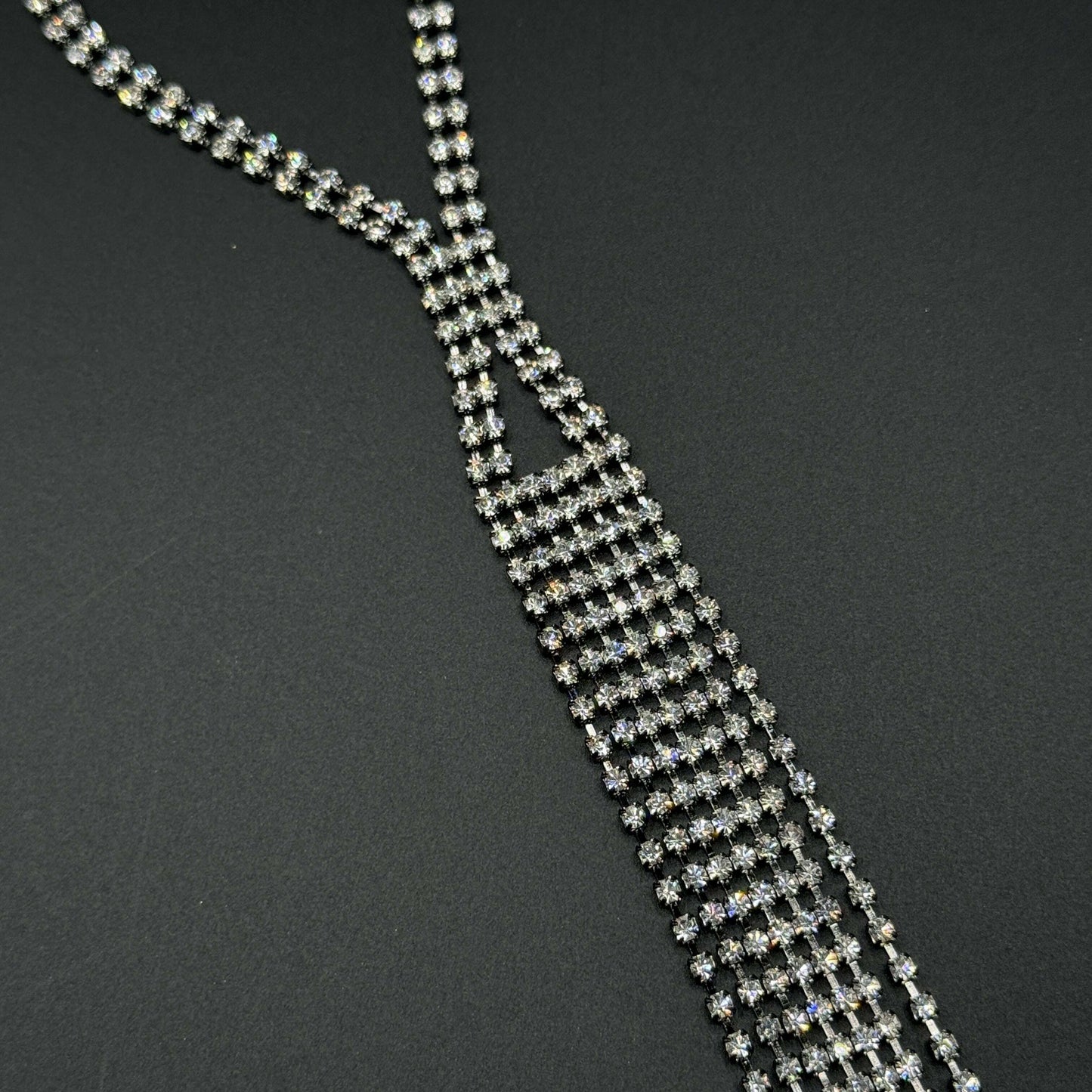 Crystal Tie-Style Lariat Necklace - COLO